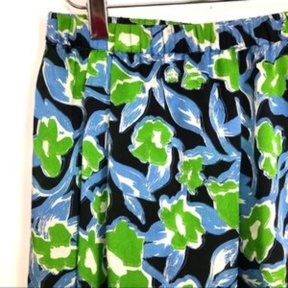 Christian Wijnants Silk Hand Painted Floral Skirt - Picture 3 of 12